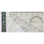DFH EQUIPO DE DIBUJO PLASTICO CRISTAL 30cm 200009